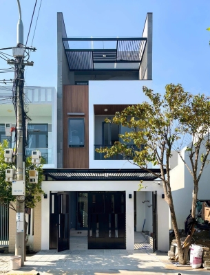 Nhà phố hiện đại 5x16m tại Đồng Nai – Nhà anh Thiện