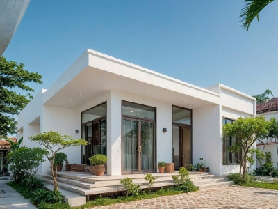 NHÀ CẤP 4 HIỆN ĐẠI – TỐI GIẢN, SANG TRỌNG VÀ GẮN KẾT THIÊN NHIÊN