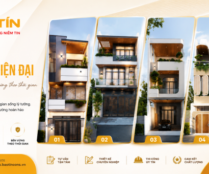 Mẫu nhà phố hiện đại: Top 5 thiết kế đẹp, tối ưu công năng 2026