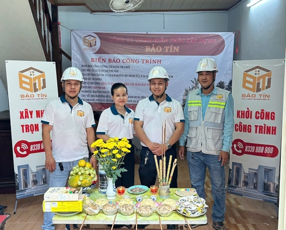 CÔNG TY KIẾN TRÚC XÂY DỰNG <span> BẢO TÍN</span>