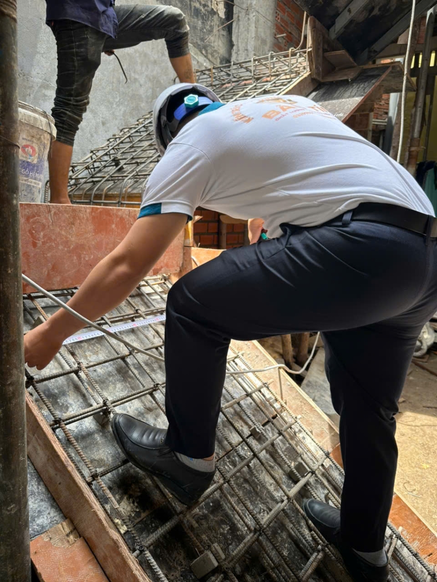 Bảo Tín thi công cầu thang theo đơn giá xây nhà phần thô 2026