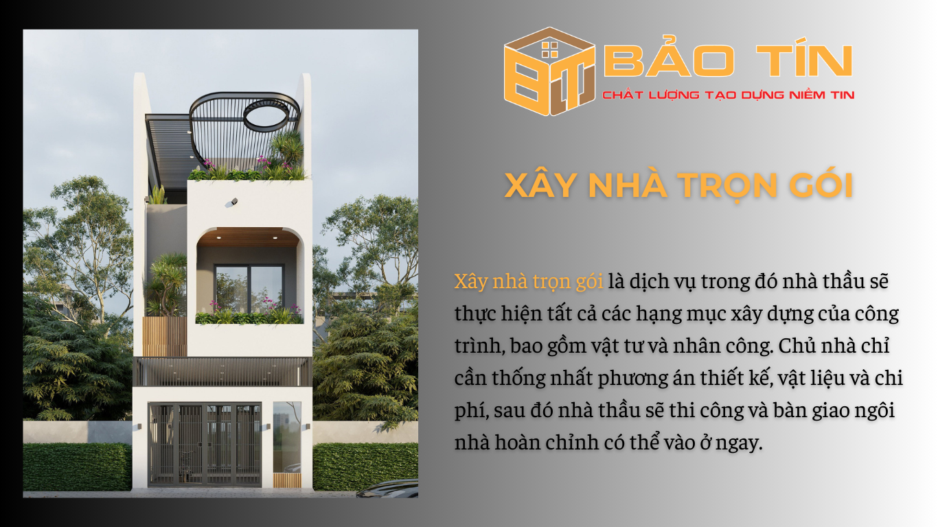 Xây nhà trọn gói