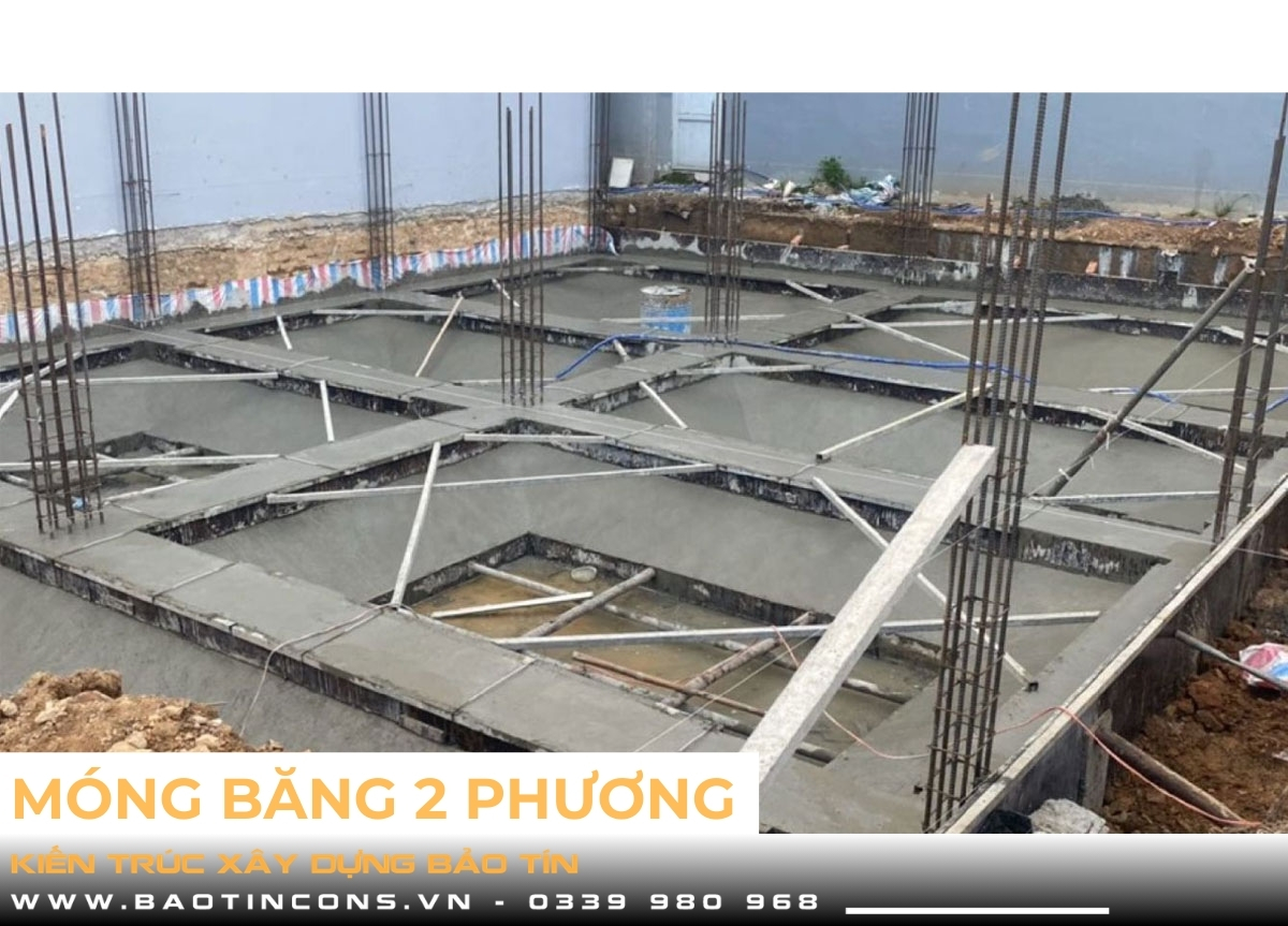 Móng băng 2 phương