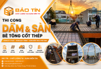 THI CÔNG DẦM SÀN BÊ TÔNG CỐT THÉP ĐÚNG KỸ THUẬT