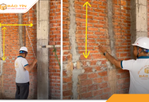 Gạch đinh thi công phần thô mà chủ nhà cần chú ý khi xây nhà