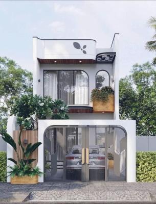 MẪU 02:  NHÀ GÁC LỬNG HIỆN ĐẠI