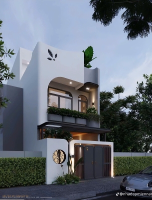 MẪU 01: NHÀ PHỐ 2 TẦNG (DT:5MX20M)