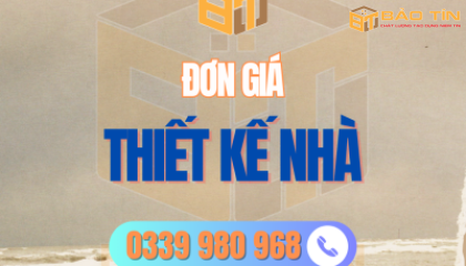 BÁO GIÁ THIẾT KẾ NHÀ